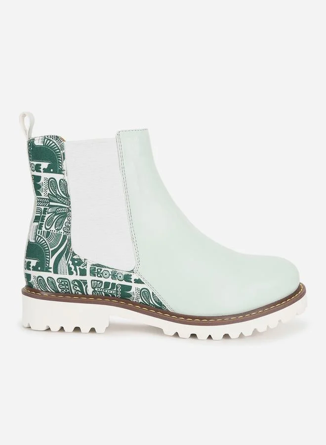 يوهو حذاء بوت خفيف الوزن بطبعة